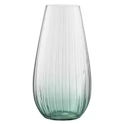 Erne 12" Vase Aqua