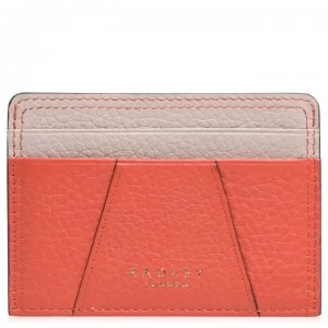 Radley Wood Card Holder - FLAME