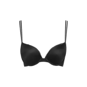 Calvin Klein Liquid Touch Plunge Bra - Black