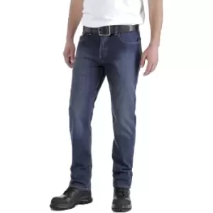 Carhartt Mens Rugged Flex Relaxed Straight Cut Denim Jeans Waist 33' (84cm), Inside Leg 36' (91cm)