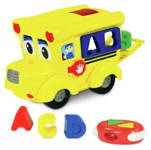 Remote Control Shape Sort Letterland Bus Playset.