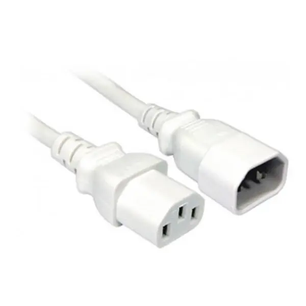 Cables Direct Cables Direct RB-310-WH power cable White 3m IEC C13 IEC C14 RB-310-WH