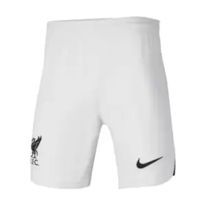 Nike Liverpool Away Shorts 2022 2023 Juniors - White