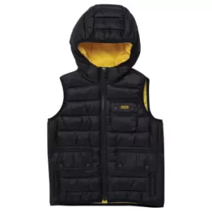 Barbour International Ouston Hooded Gilet - Black