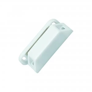 Wickes Magnetic Cupboard Catch Large - White