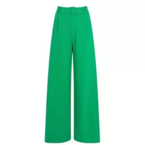 I Saw It First Belted Trouser - Green