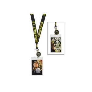 Hunger Games - Catching Fire District 12 Peeta Lanyard