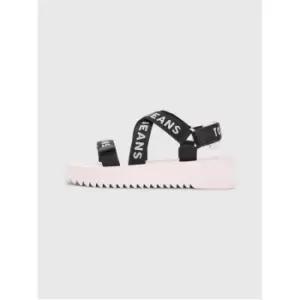 Tommy Jeans Flatform Sandals - Pink