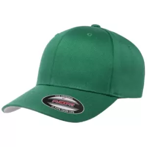 Flexfit Unisex Wooly Combed Cap (L/XL) (Pepper Green)