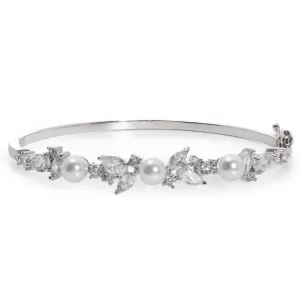 Jon Richard Silver Classic Bangle