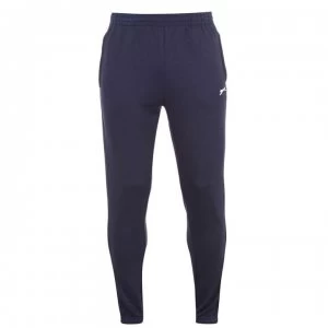 Slazenger Cuffed Fleece Jogging Pants Mens - Navy