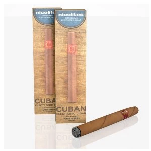 Robert Dyas Nicolites Disposable Vivid Cuban E-Cigar