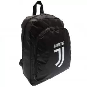 Juventus FC Crest Top Quality Backpack (One Size) (Black)