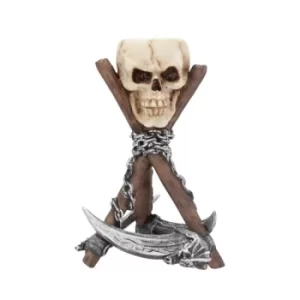 Reapers Rest Skull Tealight Holder