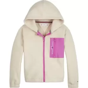 Tommy Hilfiger CB Pocket Fleece Hoodie - Beige