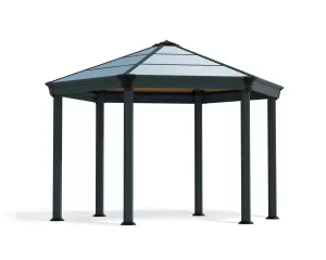 Palram Roma Hexagonal Gazebo - Grey