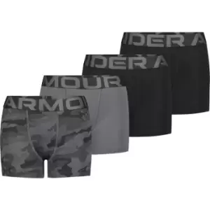 Under Armour Boxer Briefs 4 Pack Junior Boys - Multi