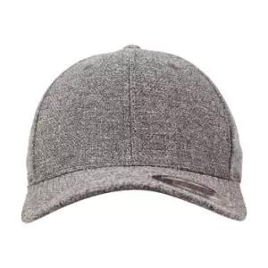 Flexfit Melange Cap (L-XL) (Dark Heather Grey)