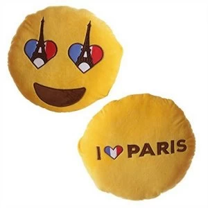 Eiffel Tower Eyes Emotive Cushion