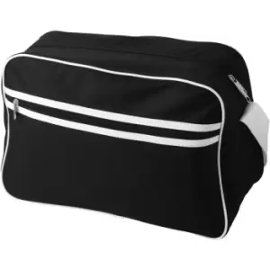 Bullet Sacramento Shoulder Bag (38 x 16 x 26cm) (Solid Black) - Solid Black