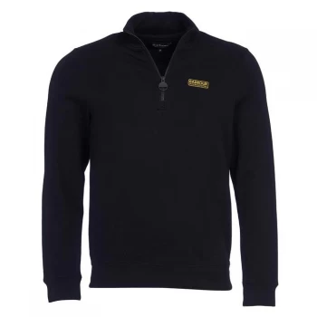 Barbour International Essential Half Zip - Black BK31