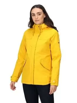 Regatta Bria Waterproof Insulated Jacket, Mustard, Size 20, Women