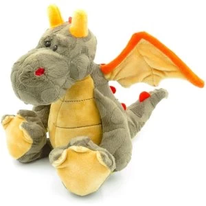 Brown Dragon 8" Plush