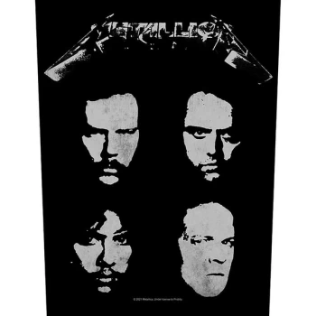 Metallica - Black Album Back Patch