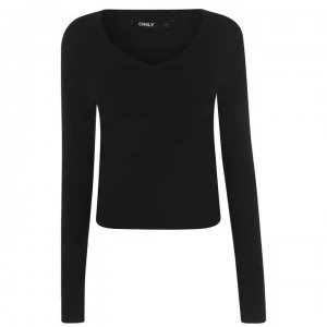 Only Venice Knit Jumper - Black