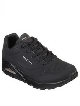 Skechers Uno Stand On Air Trainer, Black, Size 6, Women