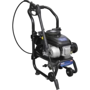 Petrol Powered Pressure Washer - 4hp Engine - 150bar - 5m Pressure Hose