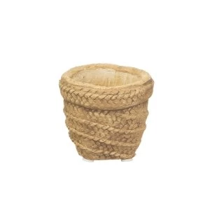 Sass & Belle Mini Sierra Cement Basket Planter