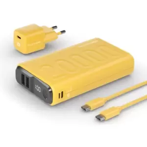 RealPower PB-20000 Lithium Polymer (LiPo) 20000 mAh Yellow