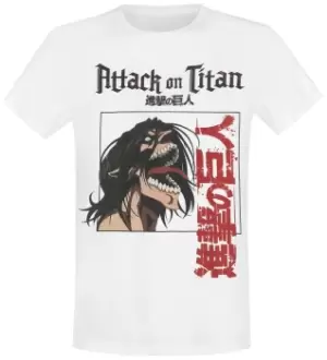 Attack On Titan Channel Titan Jersey white