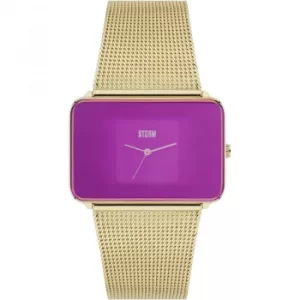 Ladies Storm Zila Gold Watch