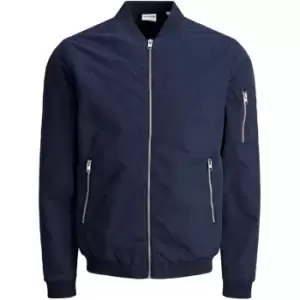 Jack and Jones Bomber Jacket Plus Size - Blue