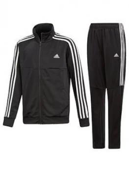 adidas Boys Tiro Tracksuit - Black, Size 13-14 Years