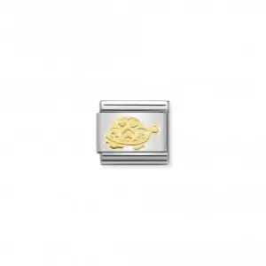 Nomination Composable Classic Symbols 18K Gold Turtle Link 030162/51