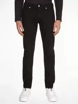 Calvin Klein Slim Fit Jeans - Black, Size 32, Length Regular, Men