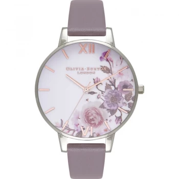 Enchanted Garden London Grey & Silver Watch