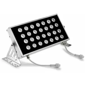 LED wall lamp 3000K Ray, aluminum and glass