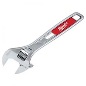 Milwaukee 48227406 Adjustable Wrench Ergnomic Chrome Plated