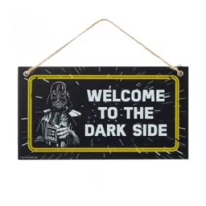 Funko Homeware Star Wars Door Hanger Welcome to the Dark Side