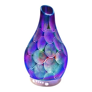 Desire Aroma Colour Changing LED Lights Humidifier Room Diffuser Air Purifier by Lesser & Pavey (UK PLUG)