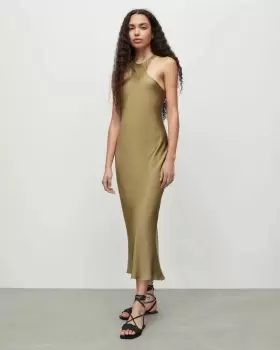 AllSaints Betina Maxi Dress