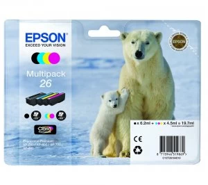 Epson Polar Bear T2616 Black and Colour Ink Cartridge