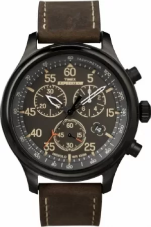 Mens Timex Indiglo Expedition Chronograph Watch T49905