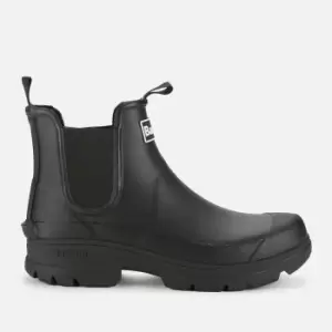 Barbour Mens Nimbus Rubber Chelsea Boots - Black - UK 9