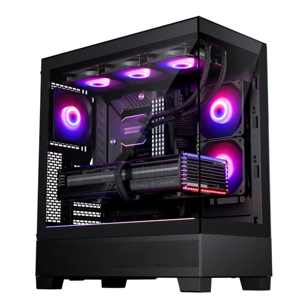 Phanteks XT View DRGB Mid-Tower Gaming PC Case - Black - PH-XT523V1_DBK01