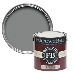 Farrow & Ball Estate Plummett No. 272 Matt Emulsion Paint 2.5L